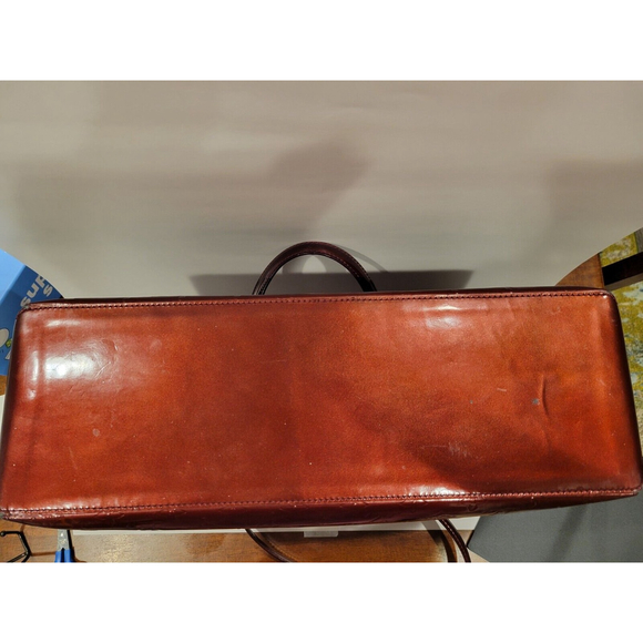 LOUIS VUITTON Wilshire GM Tote Monogram Vernis & Matching Wallet Set - Picture 4 of 16